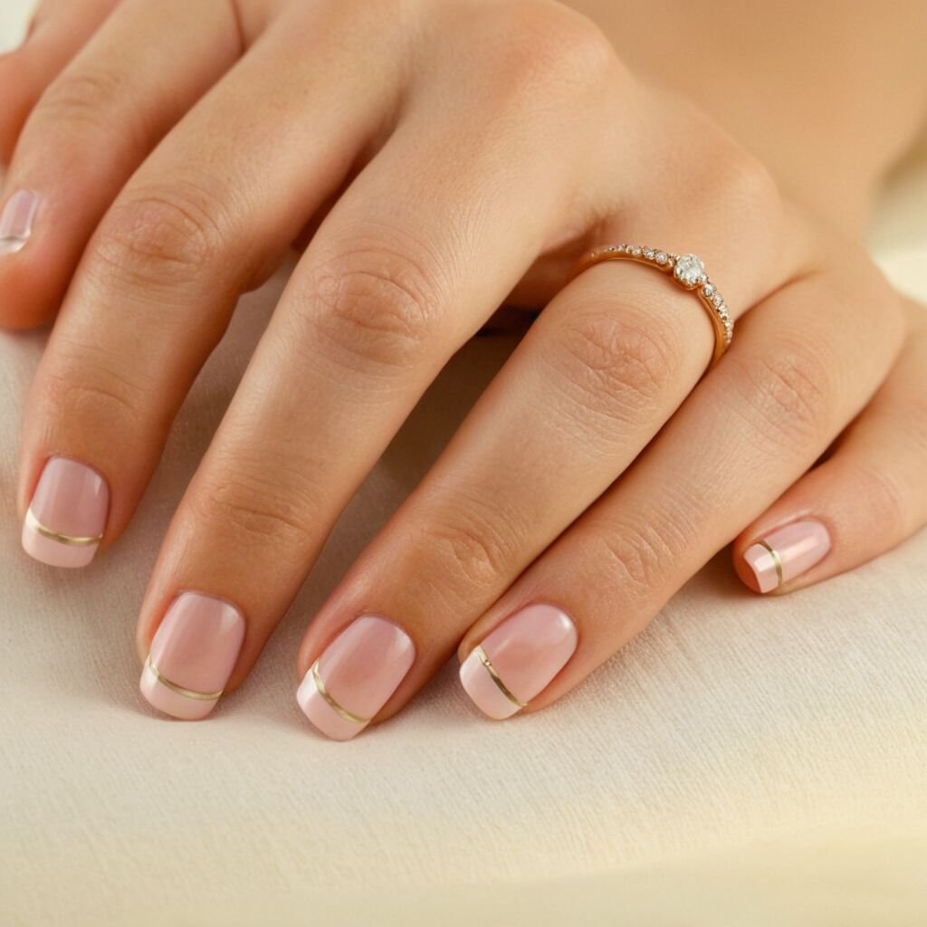 Micro French Nails: Der neue Maniküre-Trend für kurze Nägel