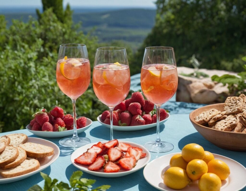 Rosé Spritz selber machen: Erfrischendes Rezept für den Sommer